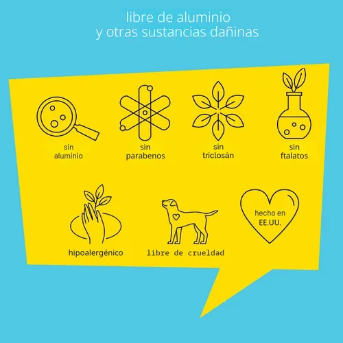 Miniatura 4 de Fresh Monster Desodorante natural para niños y adolescentes Ganador del premio Oro de la elección de mamá Libre de aluminio, sin parabenos