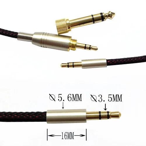 Miniatura 4 de NewFantasia Cable de audio de repuesto para auriculares compatible con Philips Audio Fidelio X2HR, Audio Fidelio L2, SHP9600 con cable, SHP9500