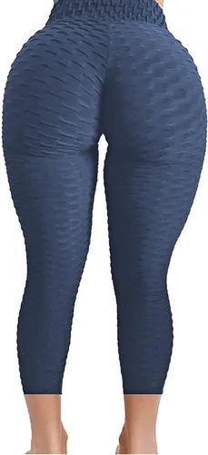 Miniatura 114 de SEASUM - Pantalones de yoga de cintura alta para mujer, con control de abdomen y realce de glúteos, leggings favorecedores para entrenar y correr