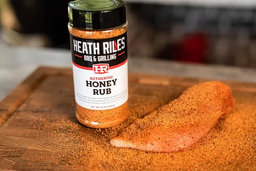 Miniatura 6 de Heath Riles - Paquete de condimentos Sweet BBQ, Honey Rub y Pecan Rub