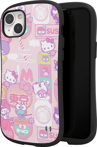 Miniatura 17 de iFace Funda para iPhone 14 Pro (6.1 pulgadas) Hello Kitty y sus amigos de primera clase, bonita funda protectora a prueba de golpes de doble capa