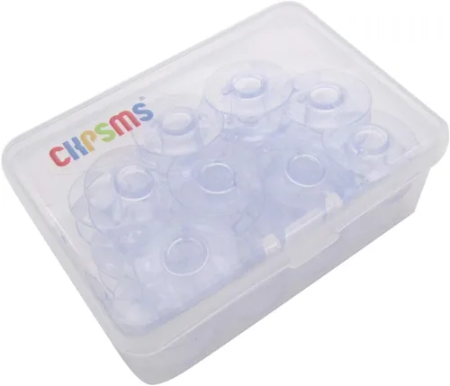 Miniatura 3 de CKPSMS Brand -#172222P Bobinas de plástico para cantante 66 99 Clase Bernina 719 Blanco 8600 8800 (20 PCS)