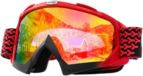Miniatura 2 de Zsling OTG - Gafas de esquí y nieve, protección UV, antivaho y snowboard para hombres, mujeres y jóvenes Azul