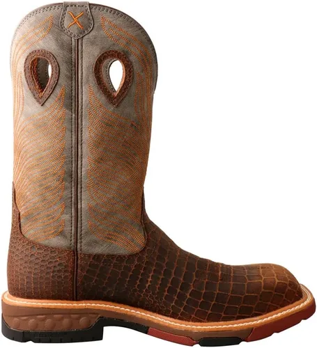 Miniatura 2 de TWISTED X Botas de trabajo occidentales con punta de aleación de 12 pulgadas para hombre con CellStretch