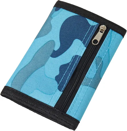 Miniatura 3 de Billetera, carteras de lona para deportes al aire libre para niños, bonita cartera con cremallera para niños, cartera de bolsillo frontal
