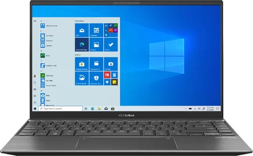 Asus Zenbook - Laptop FHD de 14 pulgadas, AMD Ryzen 5 5500U, 6 núcleos, hasta 4 GHz, 8 GB DDR4 RAM, 256 GB PCle SSD, gráficos NVIDIA GeForce MX450,