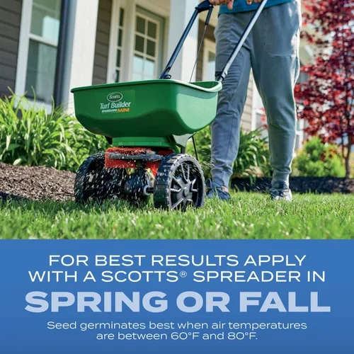 Miniatura 5 de Scotts – Mezcla de semillas de césped Turf Builder Sun & Shade con fertilizante y mejorador de suelo, prospera en diversas condiciones, 16 libras