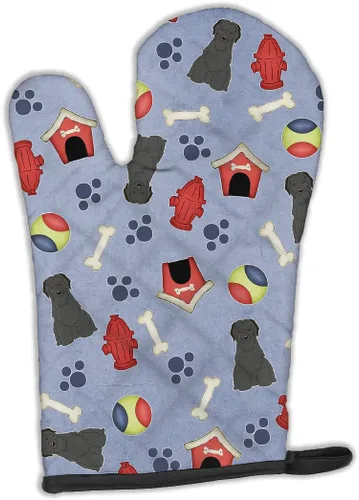 Miniatura 171 de Caroline's Treasures BB2732OVMT Dog House Collection Border Collie - Guante de horno grueso resistente al calor para sartenes calientes y horno