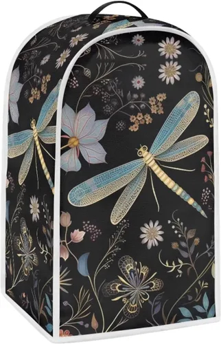 Miniatura 20 de Upetstory Funda antipolvo para licuadora de vaca, estilo bohemio, azteca, para cafetera, electrodomésticos, resistente a las manchas, lavable