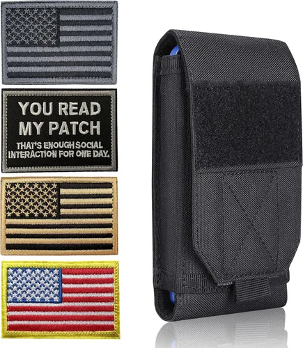 Miniatura 10 de Funda táctica negra para teléfono celular, resistente al agua, para iPhone 11, 12, 13 Pro Max, para Samsung S22, S21, S20, FE, Note 20, A13, A12