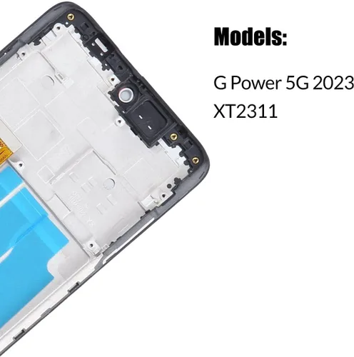 Miniatura 5 de Reemplazo para Motorola Moto G Power 5G 2023 Pantalla LCD con marco para Moto XT2311 Pantalla táctil Digitalizador Asamblea Pantalla LCD con kit