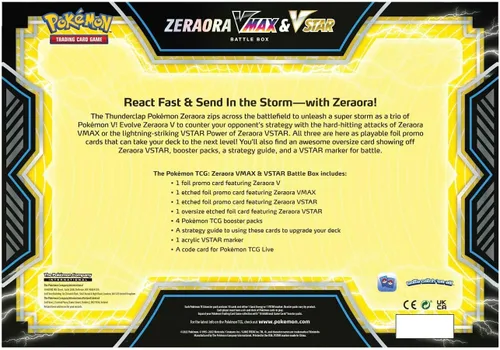 Miniatura 3 de Pokemon TCG: Caja de Batalla Zeraora VMAX VSTAR