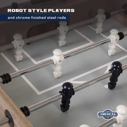 Miniatura 5 de American Legend Foosball Tables - Modern Design - Official Size Playfield - Kirkwood and Manhattan Styles