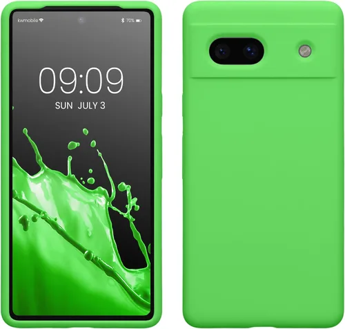 Miniatura 208 de kwmobile Funda Compatible con Google Pixel 6 Pro - Funda de Teléfono de Silicona TPU con Acabado Suave - Azul Caribe