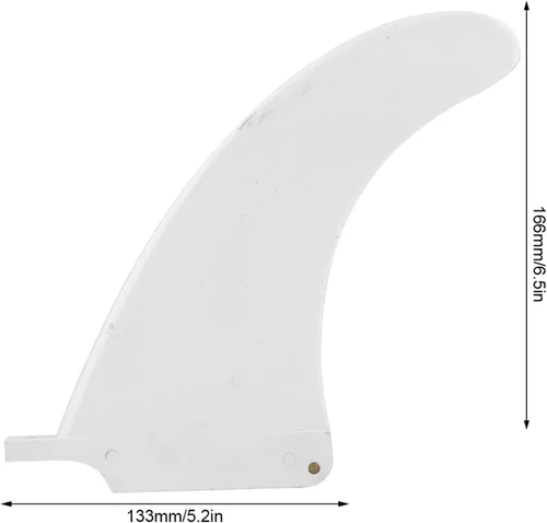 Miniatura 3 de Vbest life - Aleta de surf de fibra de nailon de 6.5 pulgadas para tabla de surf, aletas para tabla de surf, tabla de surf y tabla de paddleboard