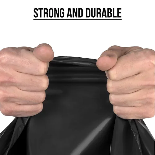 Miniatura 4 de Ultrasac UL-39586BK UL-39586BK - Bolsas de basura negras resistentes de 39 x 58 pulgadas, paquete de 15 unidades, para contratistas, construcción e