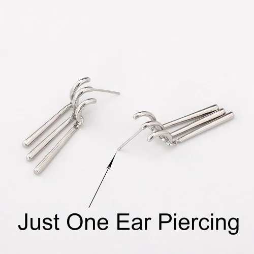 Miniatura 2 de Aretes de anime Zoro de una pieza para mujeres y hombres, cosplay de Zoro, solo una oreja, aretes de figura para amantes del anime