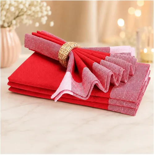 Miniatura 10 de Servilletas de tela para uso diario, 100% algodón, 18 x 18 pulgadas, color azul, servilletas de boda, servilletas de cóctel, servilletas de tela