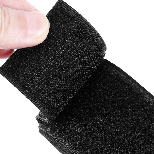 Miniatura 3 de CLISPEED 2 correas acolchadas para muslos de fitness, con anillo en D, puños para piernas para gimnasio, máquinas de cable, correas de muslo