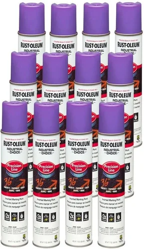 Miniatura 34 de Rust-Oleum 203023 Industrial Choice - Pintura en aerosol para marcado a base de disolvente invertido, 17 onzas, verde fluorescente