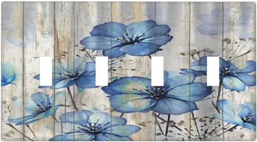 Miniatura 213 de Cubiertas Decorativas para Placas de Interruptor Abstracto Moderno de Mediados de Siglo Arco Boho Sol Dorado Hoja 1 Gang Placa de Pared Cubierta