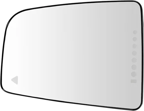 Miniatura 400 de TRQ Cristal de espejo izquierdo compatible con Chevrolet Silverado 1500 GMC Sierra 1500 2019-2021