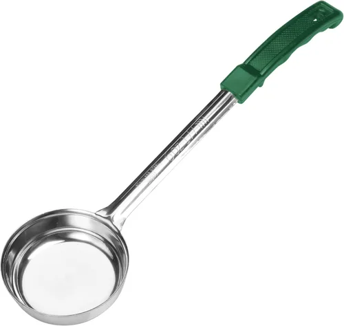 Miniatura 11 de Winco Porcionador de alimentos sólidos, 4 onzas, mediano, acero inoxidable, verde