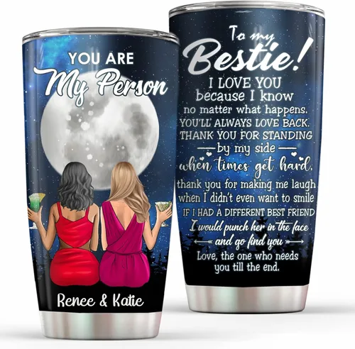Miniatura 20 de Vaso personalizado con texto en inglés "I Love You To The Beach And Back", taza de café, taza de camping, vaso de vino, vaso delgado, regalos para 22