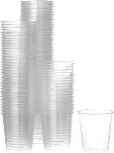 Miniatura 5 de Vasos plásticos descartables Settings de 3 onzas, Transparente