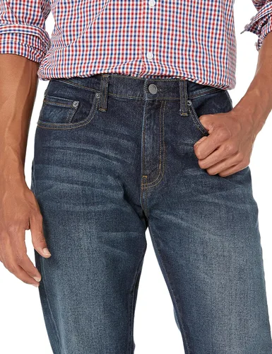 Miniatura 3 de Tienda Essentials Jeans elásticos de ajuste atlético para hombre