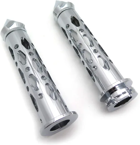 Miniatura 7 de SMT-CNC 7/8 '' extremos de barra de púas Empuñaduras compatibles con Suzuki GSXR Hayabusa Yamaha FZR YZF 600 R1 R6 motocicleta [B012HTOFI4]