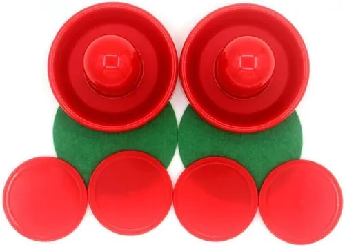 Miniatura 3 de 8 piezas Air Air Hockey Paddle Puck Puck Reemplazo Mini Slider Pusher Multi Mesa de Juego Accesorios de Repuesto
