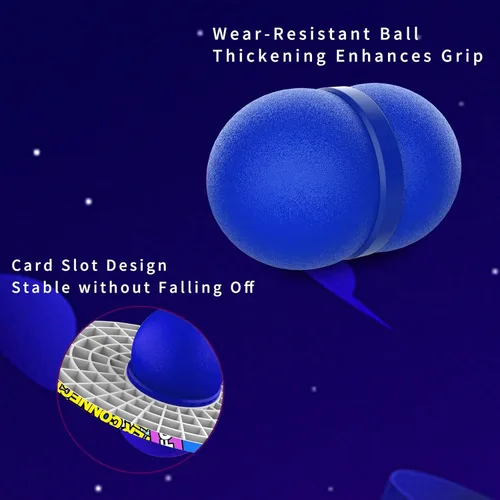 Miniatura 3 de Pogo Ball for Kids & Adults Up to 200lb, Balance Coordination Trick Bounce Board Pop Ball Cool Fun Challenge Indoor Outdoor Toys Pogo Jumper Azul