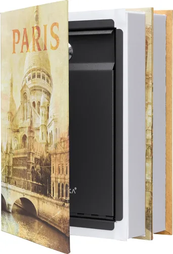 Miniatura 9 de Barska Caja de seguridad oculta de doble libro portátil para almacenamiento oculto seguro y discreto de objetos de valor y artículos personales