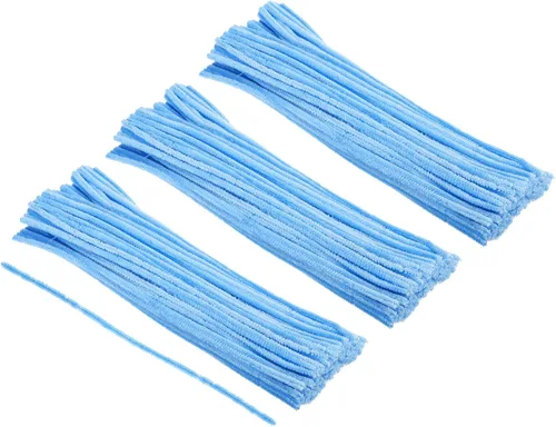 Miniatura 10 de PATIKIL Limpiapipas de 12 pulgadas, paquete de 300 tallos de felpilla flexibles para bricolaje, manualidades, decoración de fiestas, manualidades