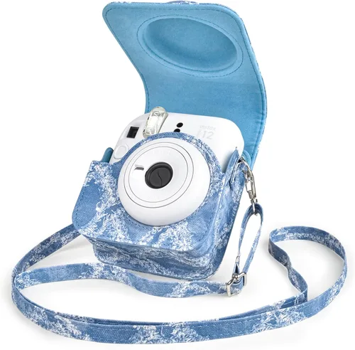 Miniatura 13 de Rieibi Funda para Cámara Compatible con Fuji Instax Mini 12 - Estuche MINI 12 para Cámara Instantánea Fujifilm Instax Mini 12 - Funda mini 12