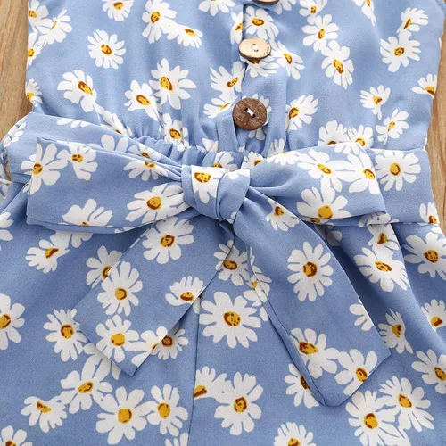 Miniatura 4 de Ropa de niña pequeña de verano lindo halter mameluco de 6 meses a 5 años