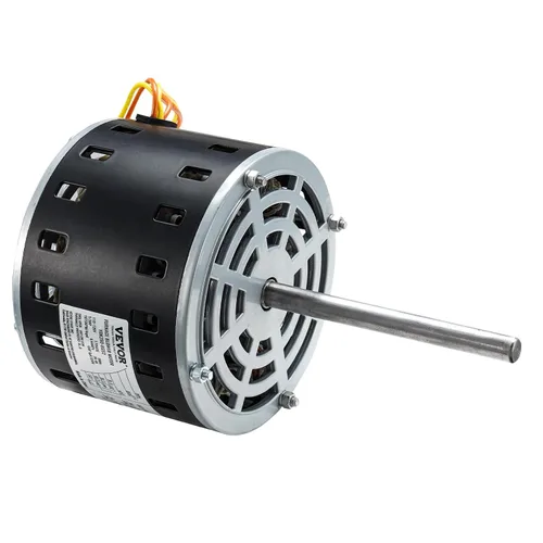 Miniatura 10 de VEVOR Motor soplador de horno de 1/3HP, 110/120V 4.4Amps, 1075RPM 4 velocidades, rotación CW/CCW, 48 marcos de 5.2 pulgadas de longitud del eje