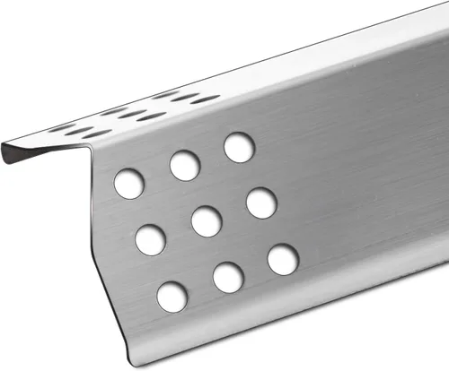 Miniatura 2 de Kalomo 15 1/8 x 3 1/4 pulgadas, piezas de placas térmicas para modelos Master Forge 1010048, cubierta de quemador de escudo térmico, domador