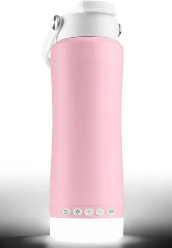 Miniatura 8 de Linterna de camping con botella de agua, luces LED modulares con 5 modos, lámpara recargable para tienda de campaña, senderismo, mochilero de Negro