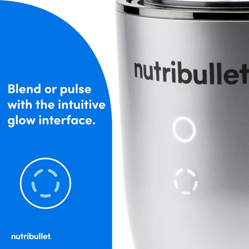 Miniatura 5 de nutribullet Batidora Ultra Personal, versión Deluxe, NB80500, 32 oz, Gris Plateado