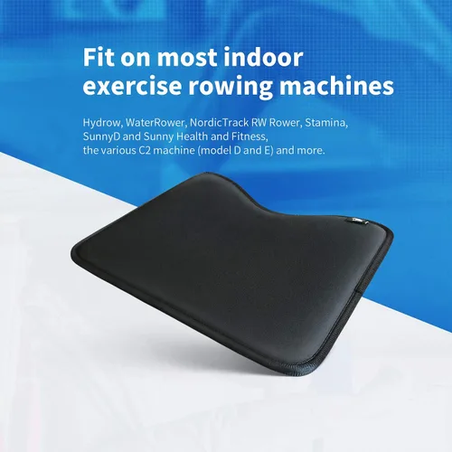 Miniatura 8 de El cojín de asiento para máquina de remo se adapta perfectamente a Concept 2 Rower, cojín de asiento de remo compatible con Hydrow, Concept2 y otras