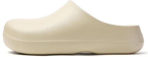 Miniatura 3 de SECHRITE Zapatos de trabajo antideslizantes para mujeres y hombres – Zuecos impermeables de chef de enfermería para jardín, zapatos profesionales