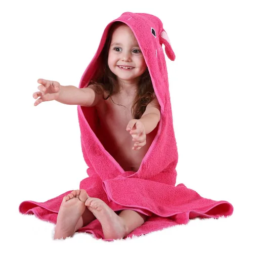Miniatura 10 de Michley - Bata de algodón con capucha para niños y niñas de 0 a 6 años, Azul