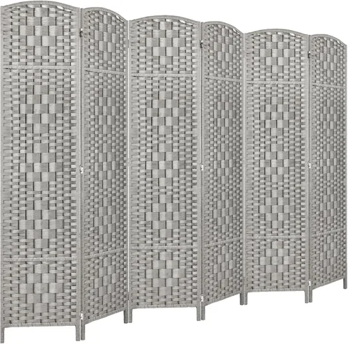 Miniatura 12 de Rose Home Fashion Divisor de habitación de 6 pies de alto, divisores de habitación y pantallas de privacidad plegables, pantalla de privacidad