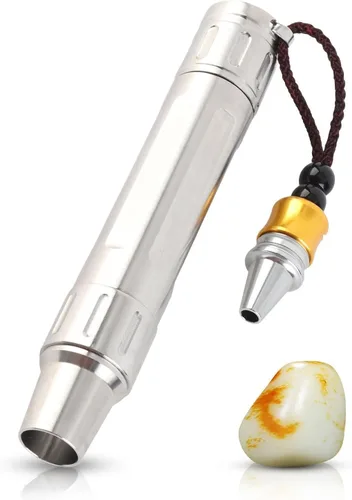 Expert Jade - Linterna de evaluación de jade, lámpara LED con detector de luz de evaluación de jade, linterna portátil de identificación de joyas de