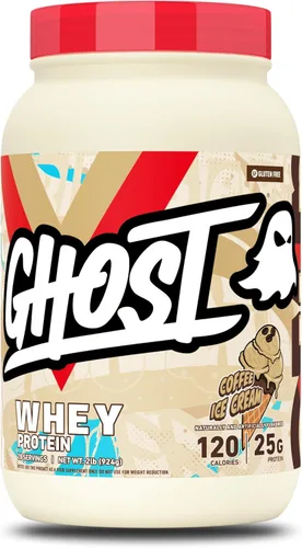 Miniatura 11 de GHOST Proteína de suero en polvo, leche de cereales de mantequilla de maní - 2 libras, 26G de proteína - Mezcla de proteína de suero - Batidos
