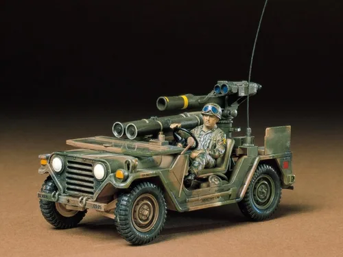 Miniatura 3 de Tamiya 1/35 US M151A2 W/Lanzamisiles de remolque