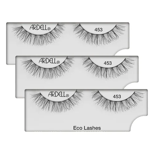 Miniatura 8 de Ardell Eco Lashes 453, pestañas postizas de fibras sostenibles, banda de algodón orgánico, aspecto natural ligero, 1 par Ardell Pestañas ecológicas