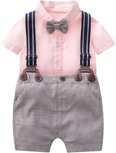 Miniatura 2 de Conjunto de traje de caballero para bebés y niños